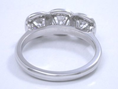 Cushion Cut Diamond Ring: 0.49 carat with 1.01 ratio, 0.84 tcw cushions and 0.20 tcw Pave mounting