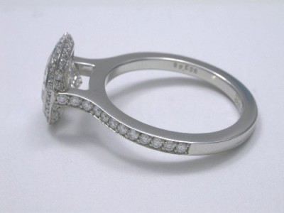 Cushion Cut Diamond Engagement Ring