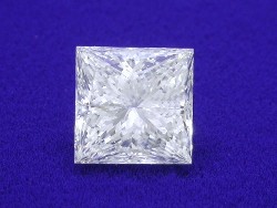 2.01 carat Princess Cut loose diamond graded I color and VS2 clarity