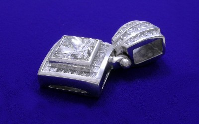 center princess cut diamond 