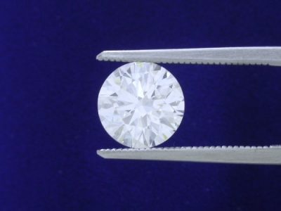 2.66-carat round brilliant cut diamond with GIA graded I color and SI1 clarity