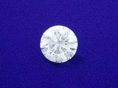 2.66-carat round brilliant cut diamond with GIA graded I color and SI1 clarity