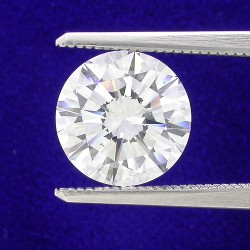 3.03 carat Round Brilliant Cut loose diamond with H color and SI1 clarity