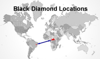 Black Diamond Location Map