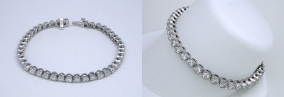 Bracelet RB 4.66 tcw 14-KT WG