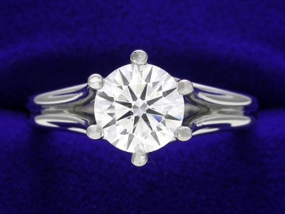Round Diamond Ring: 1.00 carat in 6-prong Prestige mounting | Diamond ...